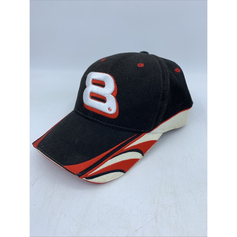 Vintage Dale Jr #8 90's Chase Authentics Hat Racing Distressed Grunge Streetwear